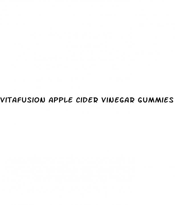 vitafusion apple cider vinegar gummies review