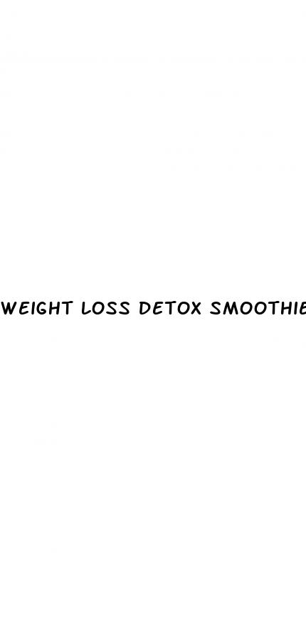 weight loss detox smoothies