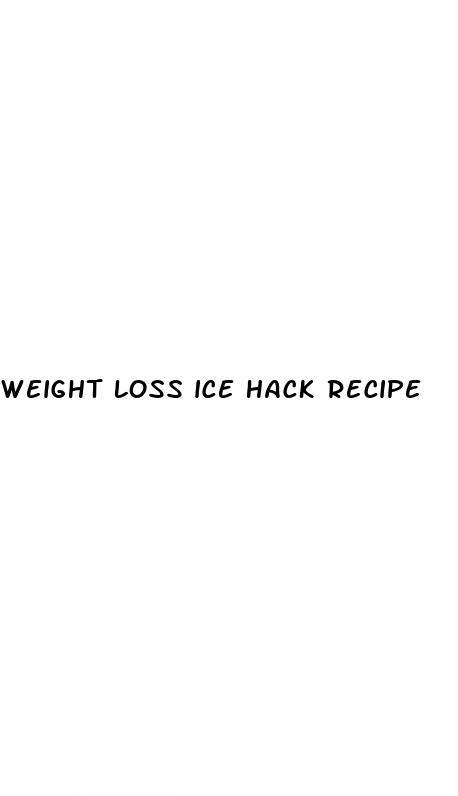 weight loss ice hack recipe