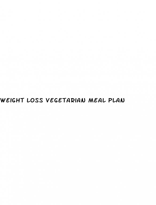 weight loss vegetarian meal plan