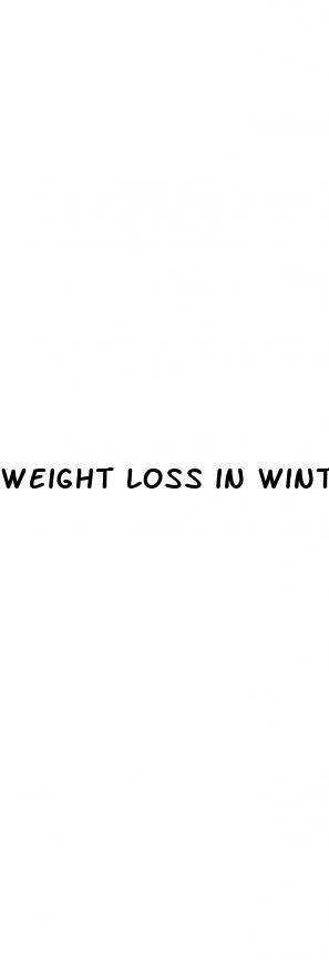 weight loss in winter