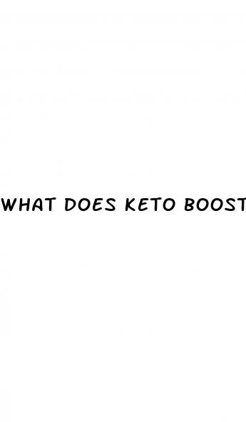 what does keto boost do