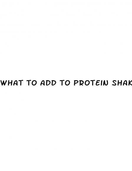 what to add to protein shake for weight loss