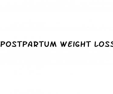 postpartum weight loss tips