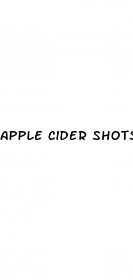 apple cider shots for weight loss