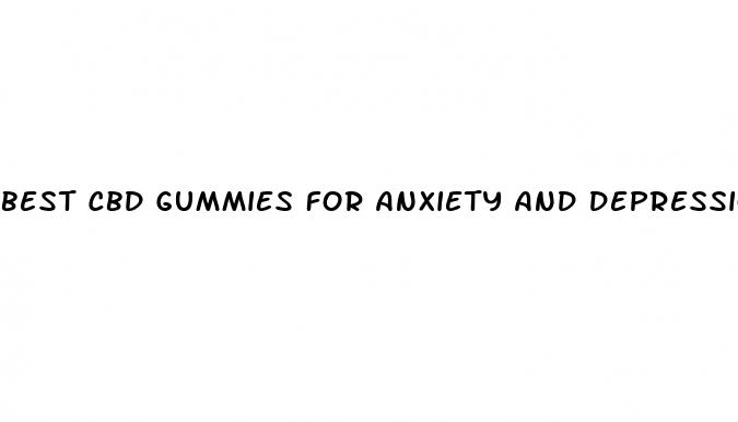 best cbd gummies for anxiety and depression us