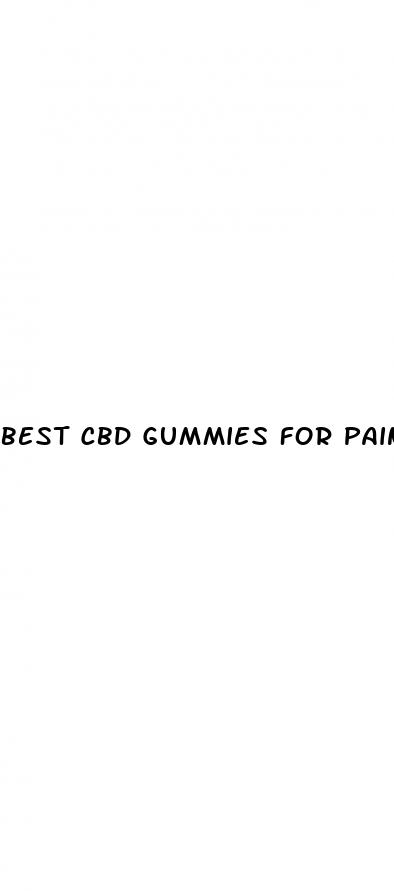 best cbd gummies for pain and stress