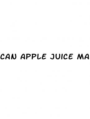 can apple juice make your dick bigger