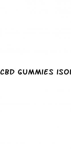 cbd gummies isolate 300mg