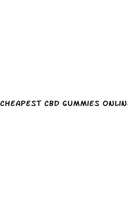 cheapest cbd gummies online