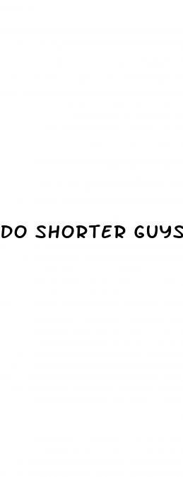 do shorter guys have bigger dicks