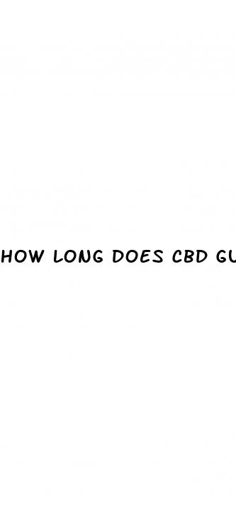 how long does cbd gummies stay in the system