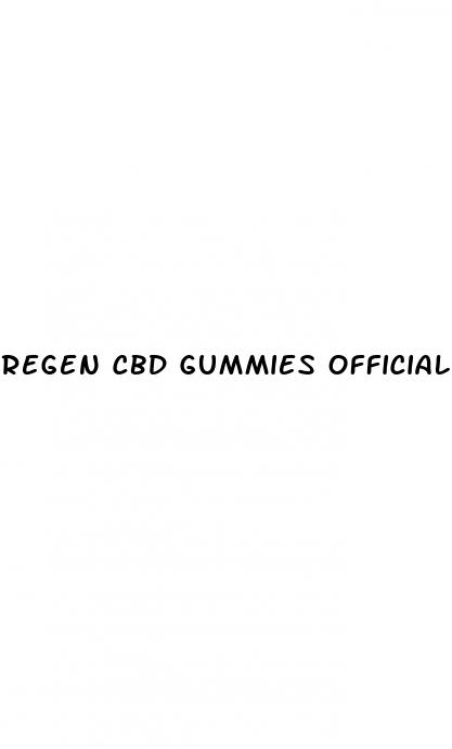regen cbd gummies official website