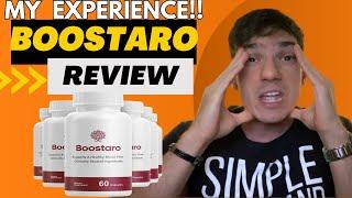 BOOSTARO - (( MY EXPERIENCE!! )) - Boostaro Review - Boostaro Reviews - Boostaro Pills - Boostaro ED